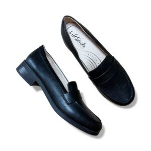 Life Stride Black Loafers Women’s Shoes - US Size 8.5 M - EUC